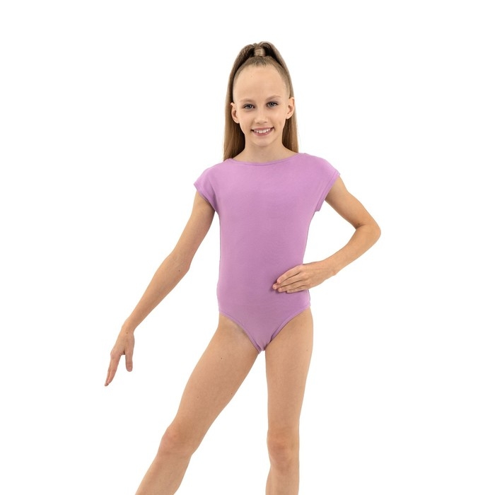 Купальник для гимнастики и танцев Grace Dance, р. 42, цвет фиалковый