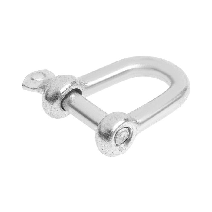 Скоба такелажная, тип прямой, 6 мм, цинк, 100 шт Скоба такелажная, тип прямой, 6 мм, цинк, 100 шт