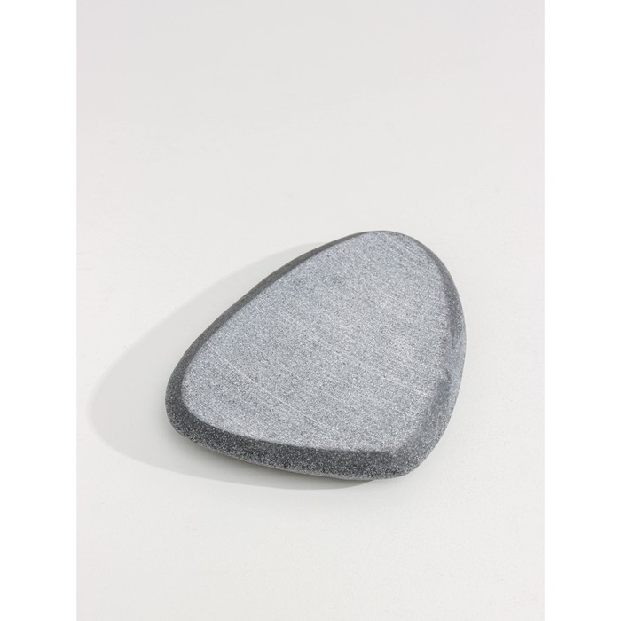 Набор аксессуаров для ванной комнаты &laquo;Прибой&raquo;, 4 предмета (дозатор 200 мл, мыльница, 2 стакана), цвет серый