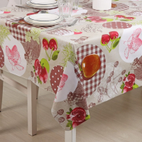 Клеёнка на стол Доляна, на нетканой основе, ширина 137 см, общая толщина 0,19 мм, рулон 20 м Клеёнка на стол Доляна, на нетканой основе, ширина 137 см, общая толщина 0,19 мм, рулон 20 м