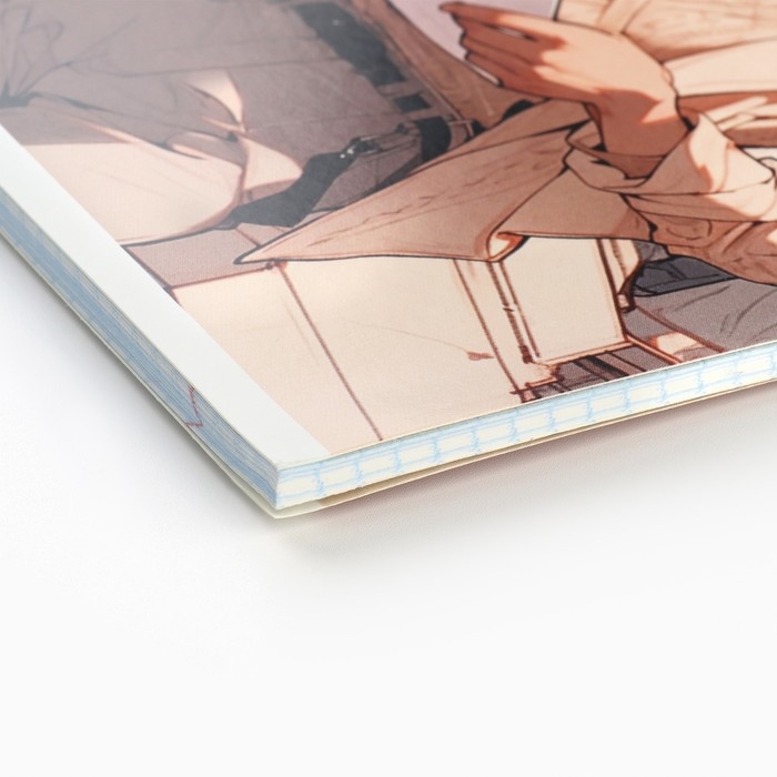 Тетрадь предметная А5, 48 л на скрепке &laquo;1 сентября: Аниме.История&raquo; ВД лак