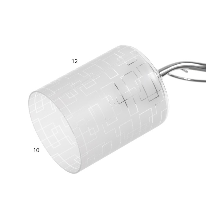 Люстра "Авиэтта" 2хЕ27 40Вт хром 58х23х26 см BayerLux