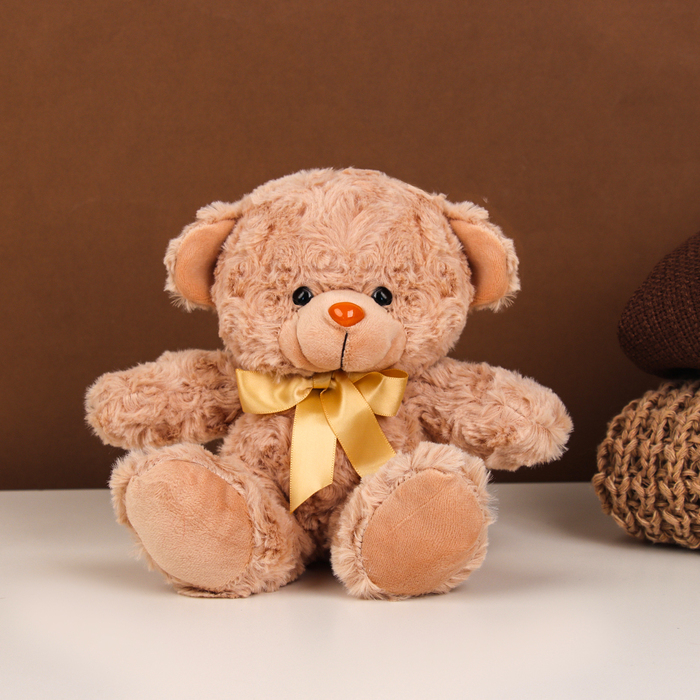 Мягкая игрушка &laquo;Медведь&raquo;, 20 см, цвет бежевый