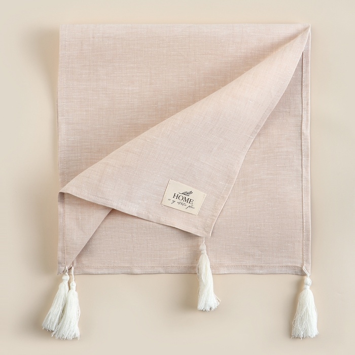 Дорожка SL HOME Дорожка SL HOME "Gloomy" 40х142+/-3см, лен 100%, 180 гр/м2