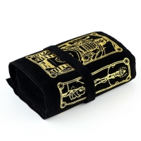 Мешочек для карт на Хэллоуин &laquo;Таро A. E. W.&raquo;, бархатный, 14х40 см