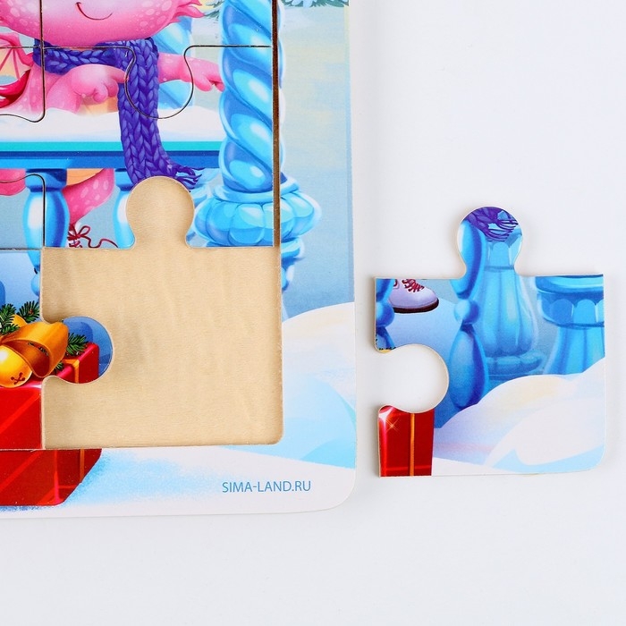 Новый год! Пазл большой «Зимняя сказка», 30 элементов Новый год! Пазл большой «Зимняя сказка», 30 элементов