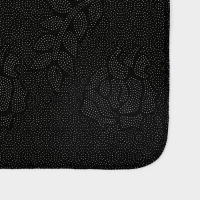 Набор ковриков для ванной и туалета Доляна &laquo;Грета&raquo;, 2 шт: 50&times;80, 40&times;50 см, цвет чёрно-белый
