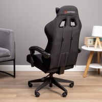 Кресло игровое Zombie Predator Neo Black, черное