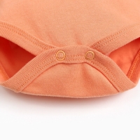 Боди детский (2шт), цвет оранжевый, рост 62 см