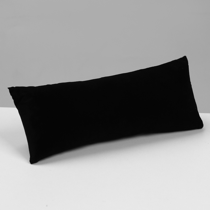 Подушка для украшений, 22&times;9&times;4 см, цвет чёрный
