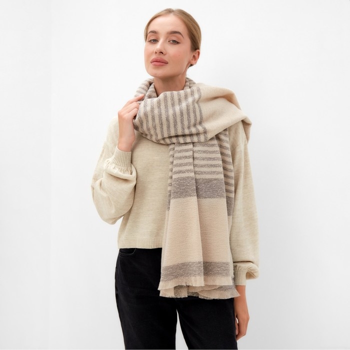 Шарф зимний объемный MINAKU 100*180 + 10 см Шарф зимний объемный MINAKU 100*180 + 10 см