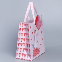 Пакет подарочный, упаковка, &laquo;Единорог&raquo;, 22 х 22 х 10 см