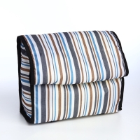 Сумка хозяйственная складная на липучке, 2 колеса, цвет разноцветный Сумка хозяйственная складная на липучке, 2 колеса, цвет разноцветный