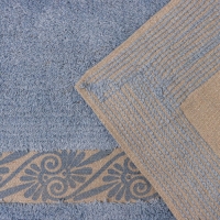 Коврик для дома Доляна «Вензель», 50×80 см, цвет голубой Коврик для дома Доляна «Вензель», 50×80 см, цвет голубой