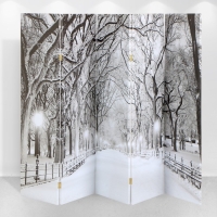Ширма "Зимний парк", 250 х 160 см Ширма "Зимний парк", 250 х 160 см