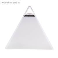 Часы - будильник Luazon LB-05 "Пирамида", 7 цветов дисплея, термометр, подсветка Часы - будильник Luazon LB-05 "Пирамида", 7 цветов дисплея, термометр, подсветка