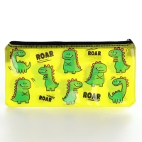 Пенал школьный мягкий плоский 9,5 х 20,5 ПВХ &laquo;1 сентября: Пупсики&raquo; МИКС