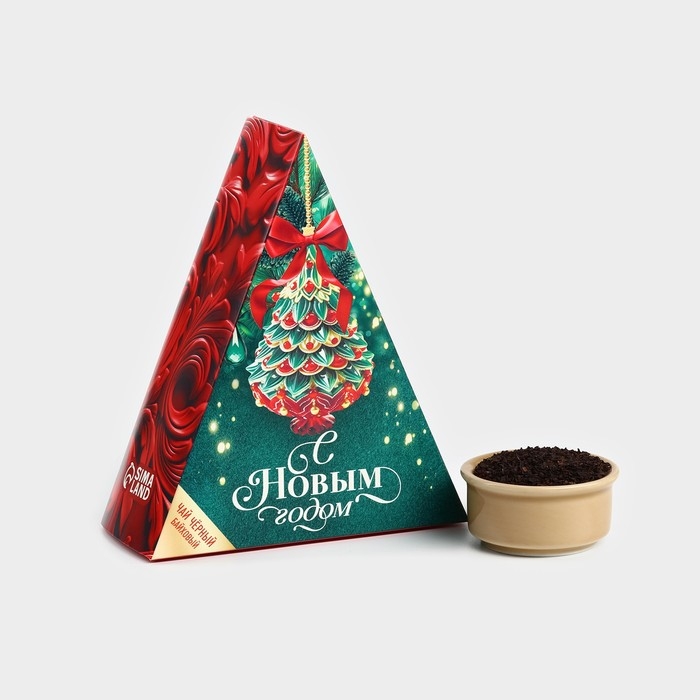 Новый год! Чай чёрный в коробке «Ёлочка», 100 г. Новый год! Чай чёрный в коробке «Ёлочка», 100 г.