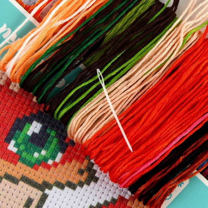 Вышивка крестиком «Сказочная лиса», набор для творчества, 15 Х 15 см Вышивка крестиком «Сказочная лиса», набор для творчества, 15 Х 15 см