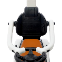 Толокар-каталка «Купе», с родительской ручкой, свет, звук, цвет белый Толокар-каталка «Купе», с родительской ручкой, свет, звук, цвет белый