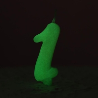 Свеча для торта цифра "Люминесцентная", 5,5 см, цифра "1" Свеча для торта цифра "Люминесцентная", 5,5 см, цифра "1"
