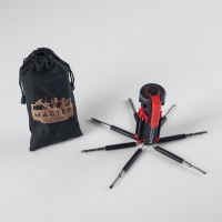 Фонарь многофункциональный, мультитул 8 в 1 "Мастер на все руки", 12 х 4 см, 3 ААА Фонарь многофункциональный, мультитул 8 в 1 "Мастер на все руки", 12 х 4 см, 3 ААА