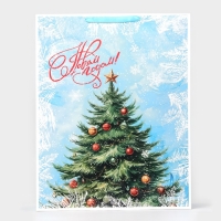 Новый год. Пакет ламинированный &laquo;Ёлочка&raquo;, XXL 61 х 46 х 20 см.