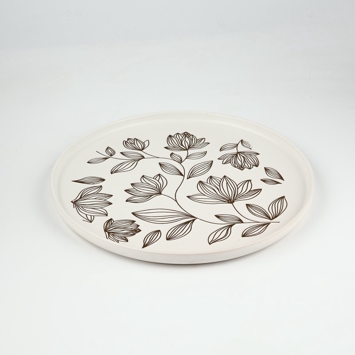 Блюдо керамическое «Цветочная поляна», 27,3 см Блюдо керамическое «Цветочная поляна», 27,3 см