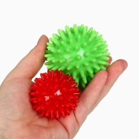 Набор массажных мячей, &oslash;5 см, &oslash;7 см, 2 шт, Крошка Я