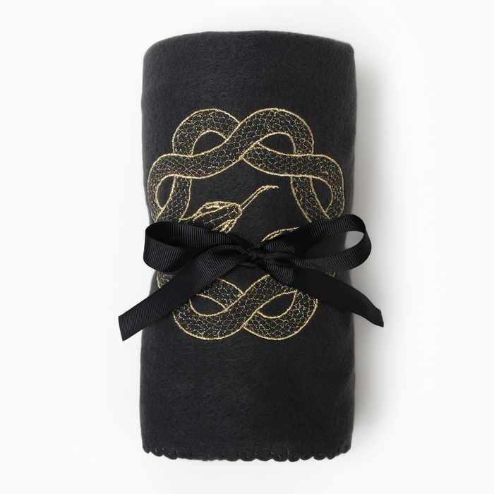 Набор подарочный "Змей" плед, носки, перчатки, термостакан