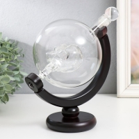 Сувенирный графин "Череп в шаре" 850 мл 27х16,5х36 см Сувенирный графин "Череп в шаре" 850 мл 27х16,5х36 см