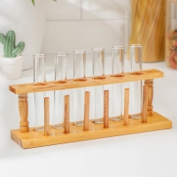 Набор шотов стеклянных на подставке &laquo;Алхимия&raquo;, 6 предметов