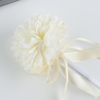 Ручка прикол шариковая синяя паста 1.0 мм &laquo;Самой нежной&raquo; хризантема с лентами