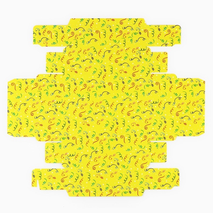 Коробка для сладостей &laquo;С днём рождения&raquo;, 20 х 15 х 5 см