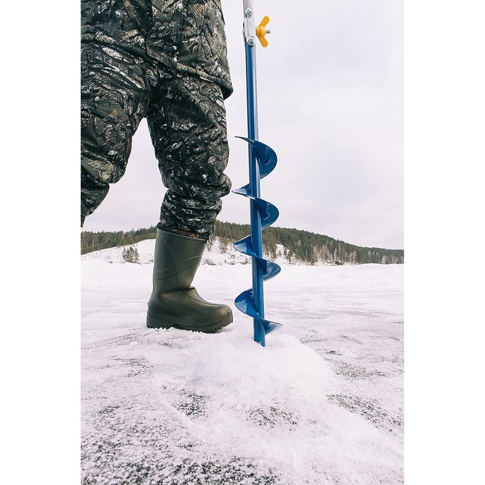 Ледобур NERO-150-1, L-шнека 0.62 м, L-транспортировочная 0.88 м, L-рабочая 1.1 м, 2.8 кг Ледобур NERO-150-1, L-шнека 0.62 м, L-транспортировочная 0.88 м, L-рабочая 1.1 м, 2.8 кг