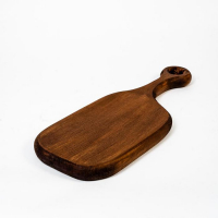 Доска разделочная Magistro, 32,5&times;12,5&times;2 см, цельный массив кедра, цвет шоколадный