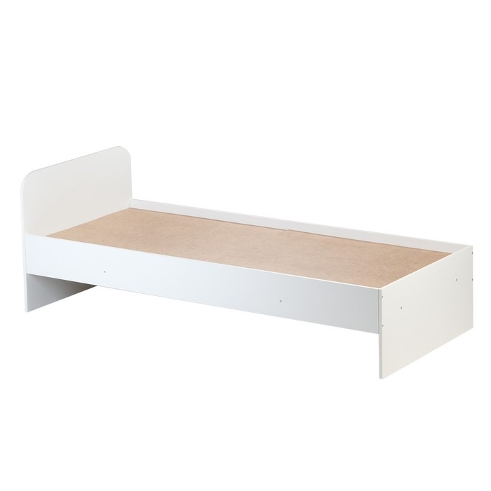 Кровать 800х2000 2030х840х710 Белая Кровать 800х2000 2030х840х710 Белая