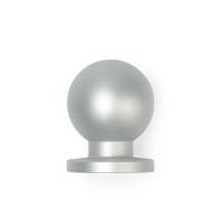 Ручка кнопка CAPPIO RK146, d=20 мм, цвет матовый хром