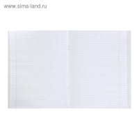 Тетрадь 96 листов в клетку METALLIC, обложка бумвинил, блок офсет, фиолетовая Тетрадь 96 листов в клетку METALLIC, обложка бумвинил, блок офсет, фиолетовая