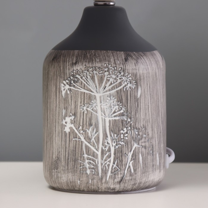 Настольная лампа Настольная лампа "Амбрелла" Е14 40Вт серый 20х20х32см