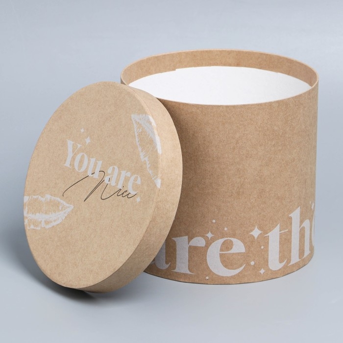 Набор коробок 5 в 1, упаковка подарочная, &laquo;Крафт&raquo;, 13 х 13,5‒19.5 х 23 см