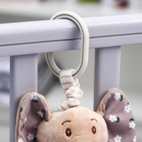 Подвеска мягкая с вибрацией &laquo;Слоник Няша&raquo;, прорезыватель, на кроватку, коляску, Крошка Я