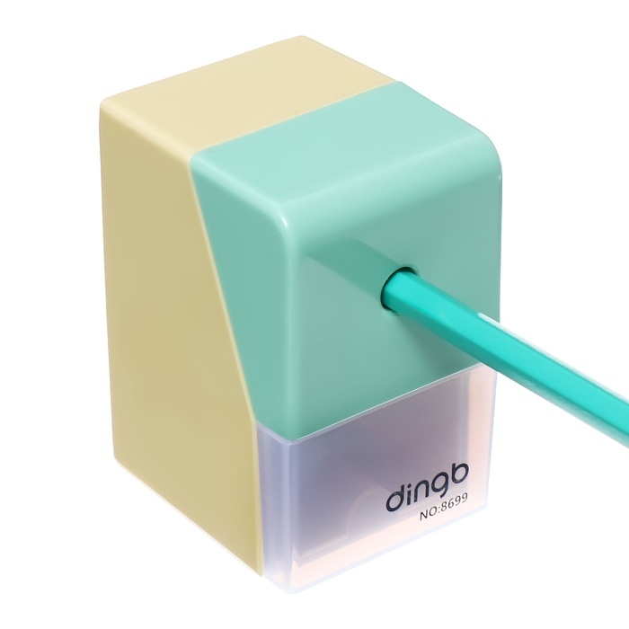 Точилка механическая с контейнером Классика Желтый Точилка механическая с контейнером Классика Желтый