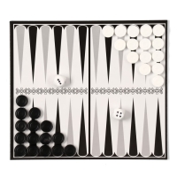 Настольные игры 2 в 1 "Надо думать": шашки, нарды, поле 21 х 19 см Настольные игры 2 в 1 "Надо думать": шашки, нарды, поле 21 х 19 см