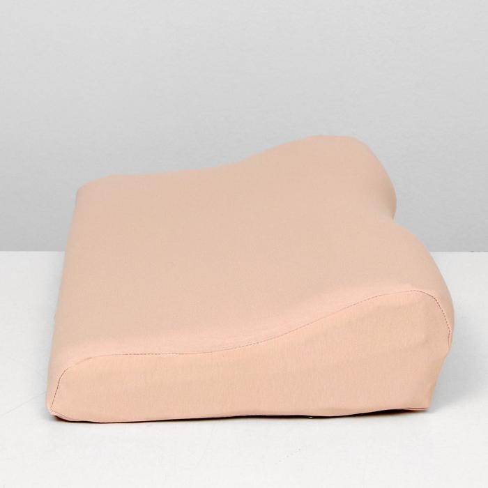 Подушка ортопедическая НТ-ПС-05 Подушка ортопедическая НТ-ПС-05 "Антихрап", для взрослых, с эффектом памяти и выемкой под плечо, 54x32 см, валики 11/6 см