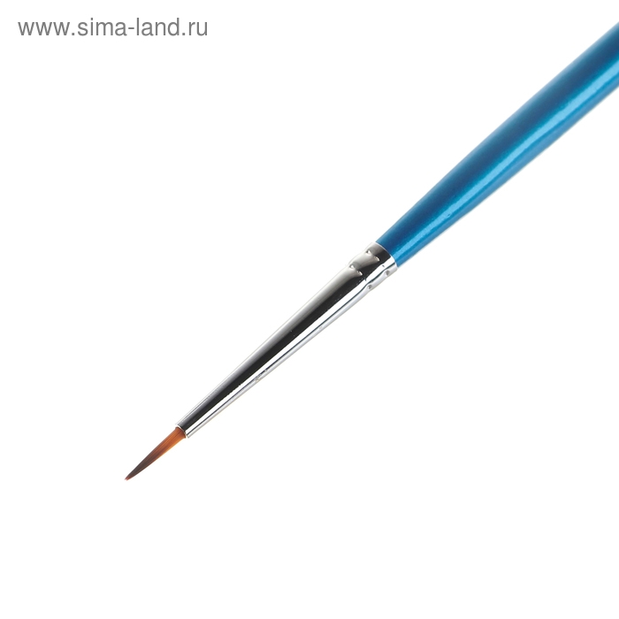 Кисть синтетика, круглая №1, "Гамма"