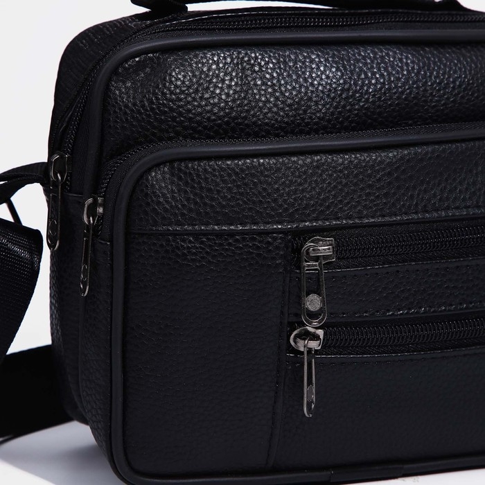 Сумка мужская, цвет чёрный Сумка мужская, цвет чёрный