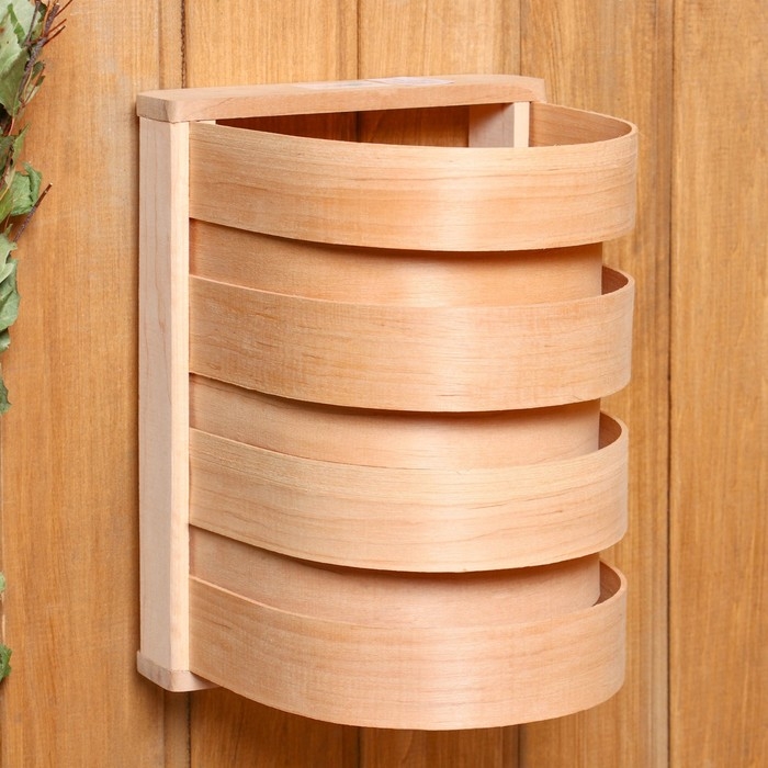 Абажур угловой, закругленный, ольха Абажур угловой, закругленный, ольха