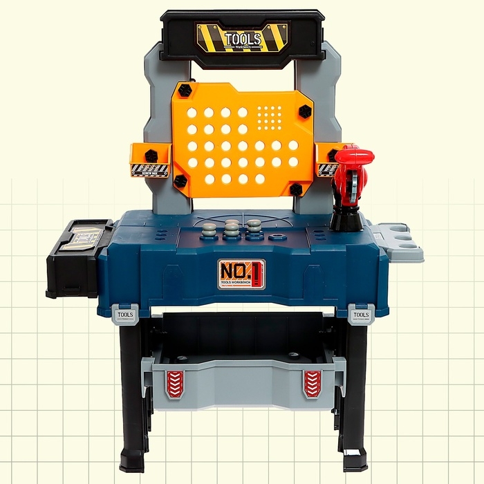 Игровой модуль 2 в 1 &laquo;Чемодан мастера&raquo;, 65 элементов