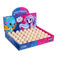 Растущая игрушка «Яйцо с картинкой. Динозавры», 3х4 см, МИКС Растущая игрушка «Яйцо с картинкой. Динозавры», 3х4 см, МИКС